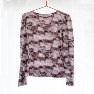 Aldomartins Long Sleeve Horse Blouse for Anthropologie